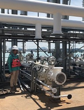 マレーシアの石油贮蔵·分享プロジェクトプロジェクトにてロトルク制御ネットワーク电动アクチュエータ