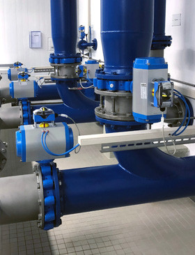 选择Rotork电动和气动执行机构向德国城镇输送淡水