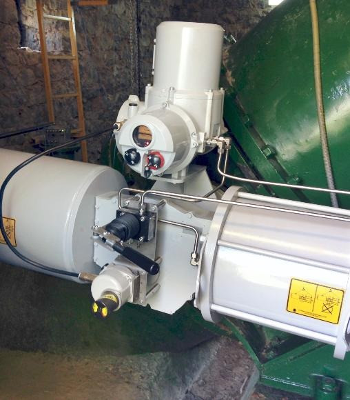 Rotork电动液压执行器在西班牙山脉电厂成功安装