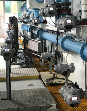rotork在新西兰水处理厂提供电动致动技术