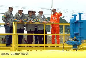 在中报管道对巴西执行机构在项目提供改进的能源