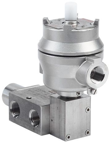 1600 Series Pilot Solenoid Operated Spring Return Spool Valves