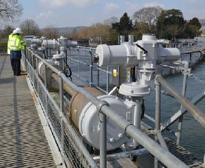 The Switch to Rotork eliminates trauma of unreliability on River Thames weir