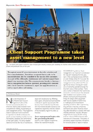 Client Support Programme takes asset management to a new level