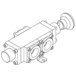 1650系列垫操作弹簧返回